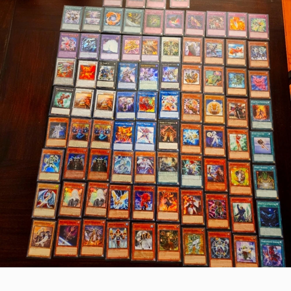 Colorful Fantasy Card Game Collection